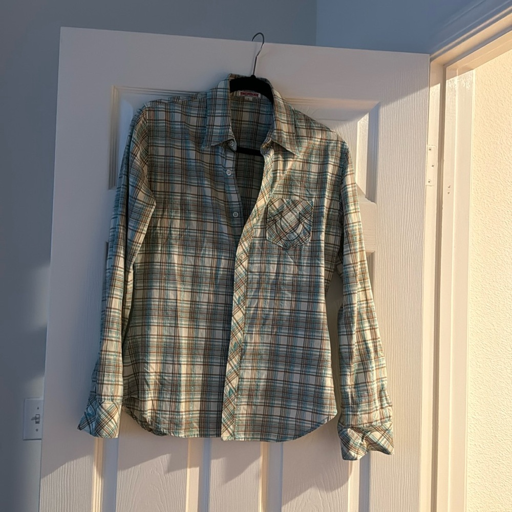 True Religion Button down western shirt